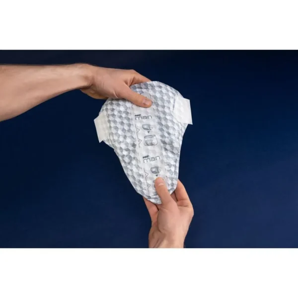 Seni Man Extra Plus Level 4 inlegverband | 700ml 💧💧💧 model open