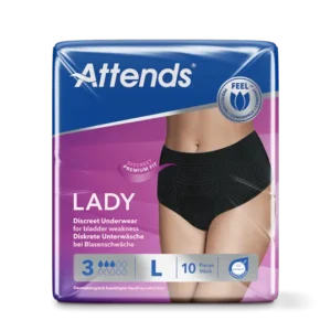 Attends Lady Discreet Underwear maat M | 946ml 💧💧💧 voorzijde
