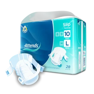 Attends Slip Active 10 maat L | 3750ml 💧💧💧💧