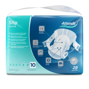 Attends Slip Active 10 maat L | 3750ml 💧💧💧💧 achterzijde