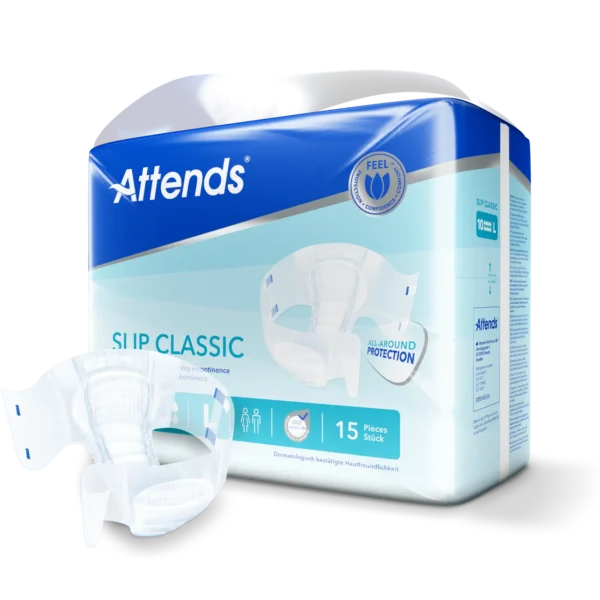 Attends Slip Classic 10 maat L | 3750ml 💧💧💧💧