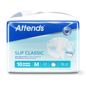 Attends Slip Classic 10 maat M | 3150ml 💧💧💧💧 voorzijde