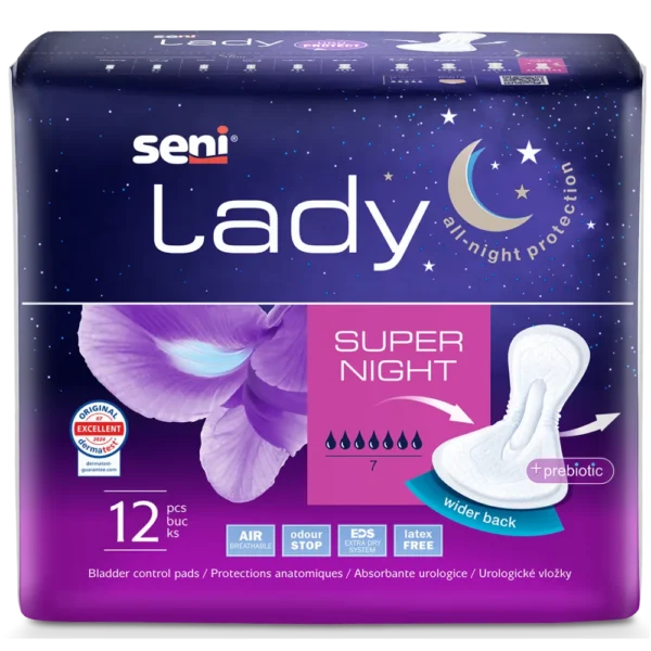 Seni Lady Super Night inlegverband | 1000ml 💧💧💧💧